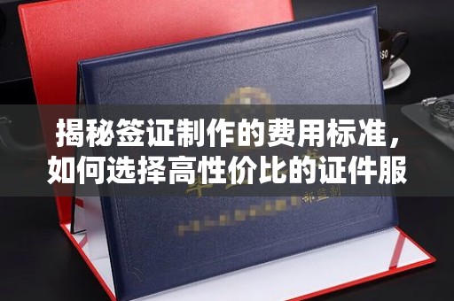 龙井揭秘签证制作的费用标准，如何选择高性价比的证件服务
